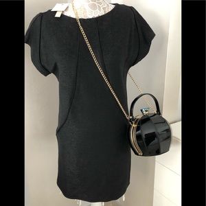 ALYSI Short Black Dress European size 42